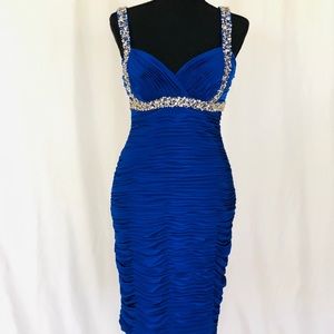 Royal Blue Dress